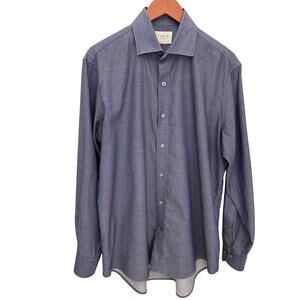 Ledbury Shirtmakers Men’s Large Classic Fit Dress Shirt Button Down 16.5 neck